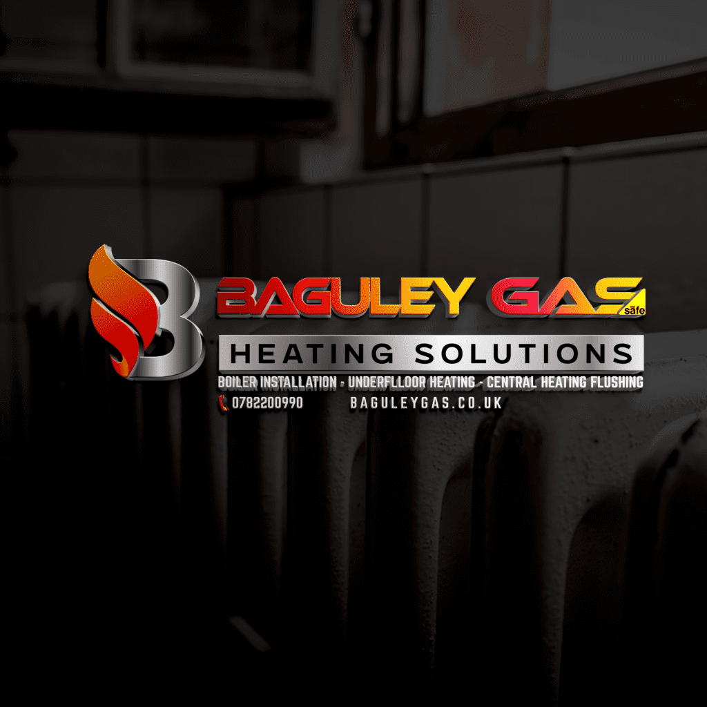Baguley Gas Heating Solutions, design work by Luxbranding