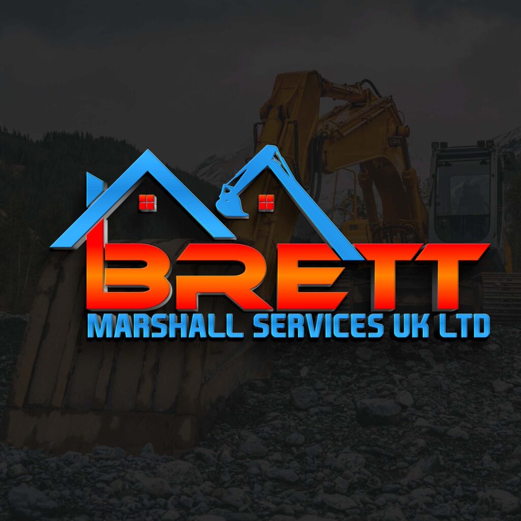 Brett Marshall Services, design work by Luxbranding
