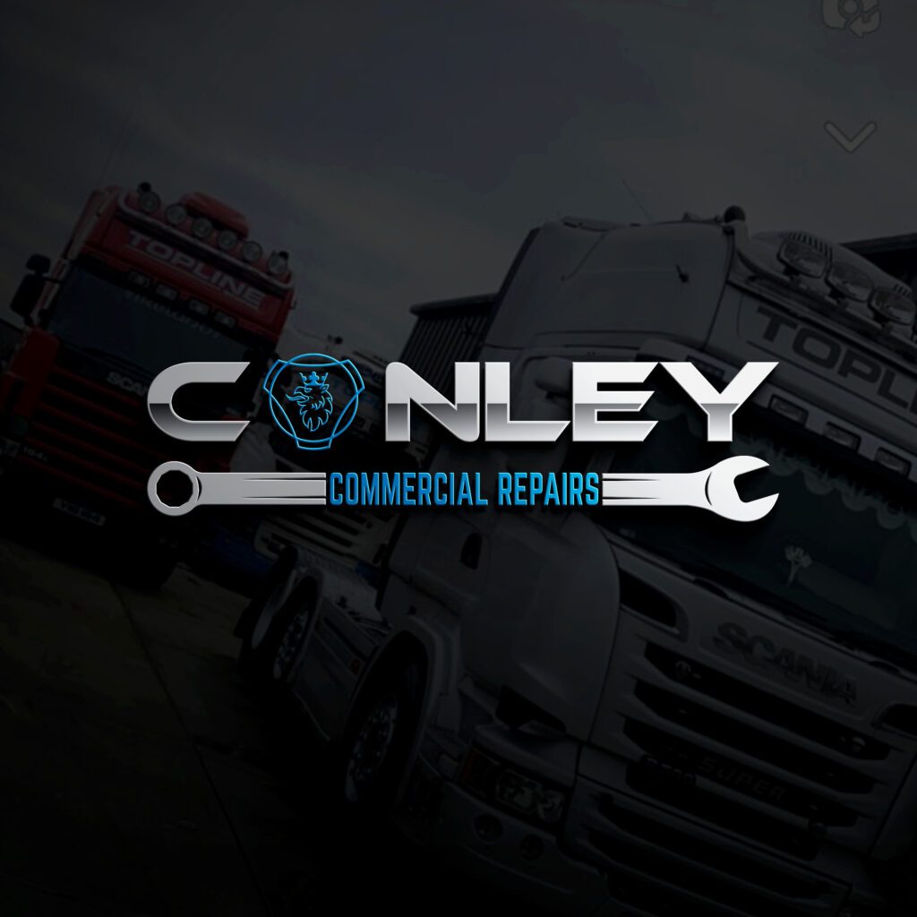 Conley Commercial Repairs, design work by Luxbranding