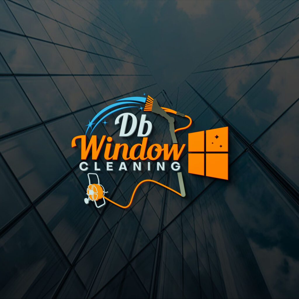 DB Window Cleaning, design work by Luxbranding