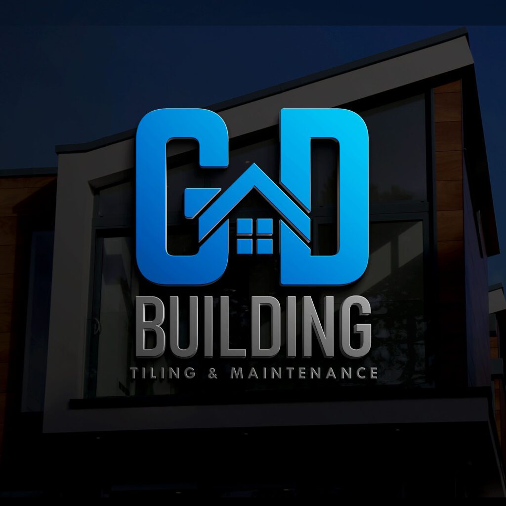 GD Building Tiling Maintenance, design work by Luxbranding