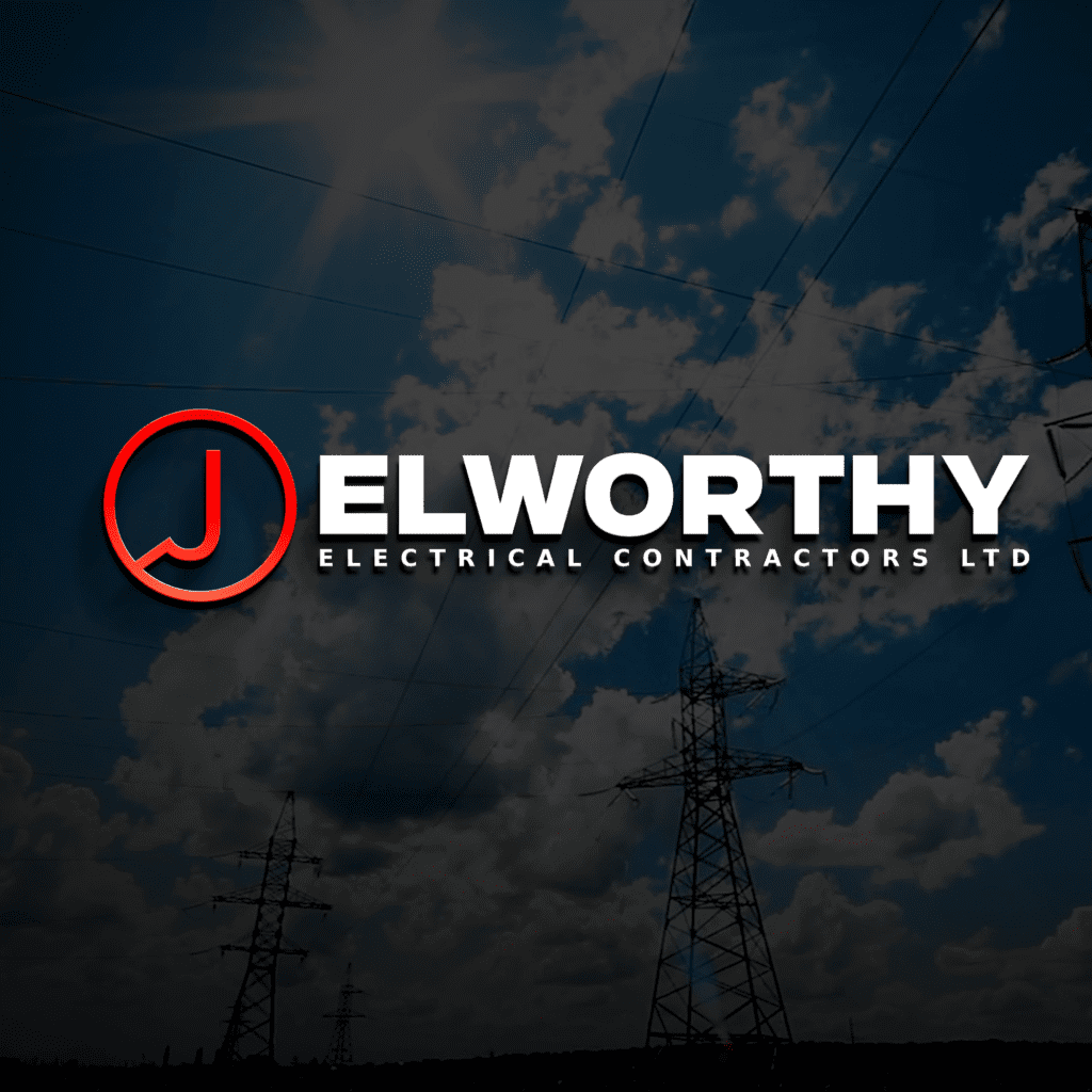J Elworthy Electrical Contractors Ltd, design work by Luxbranding