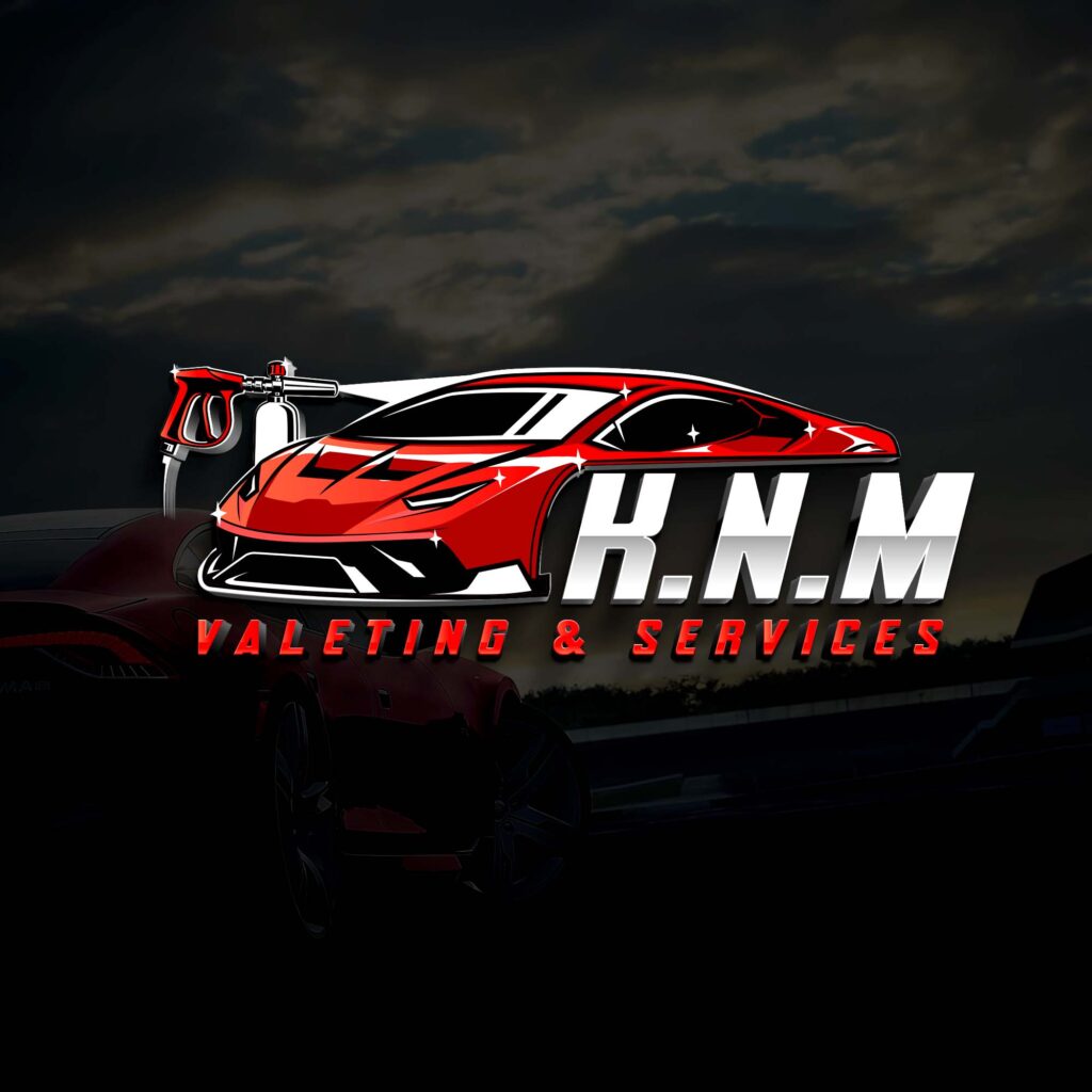 KNM Valeting Services, design work by Luxbranding