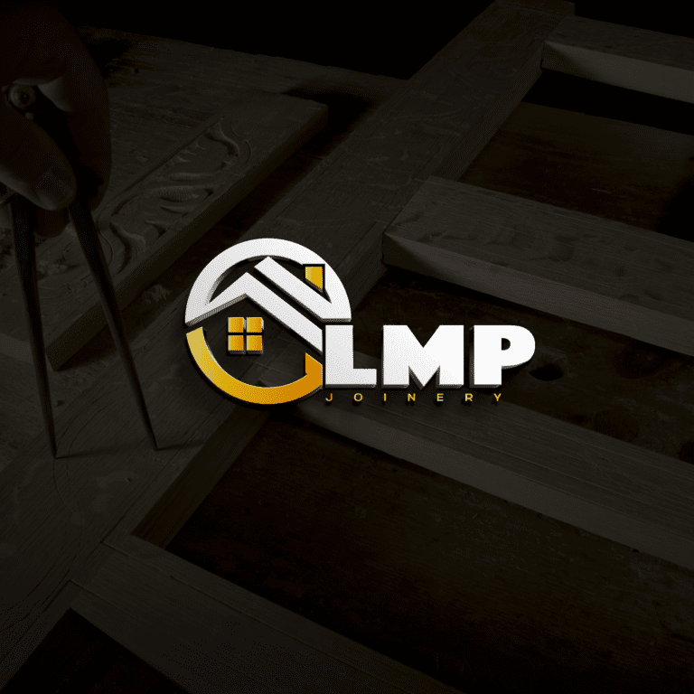 LMP Joinery logo, Luxbranding portfolio