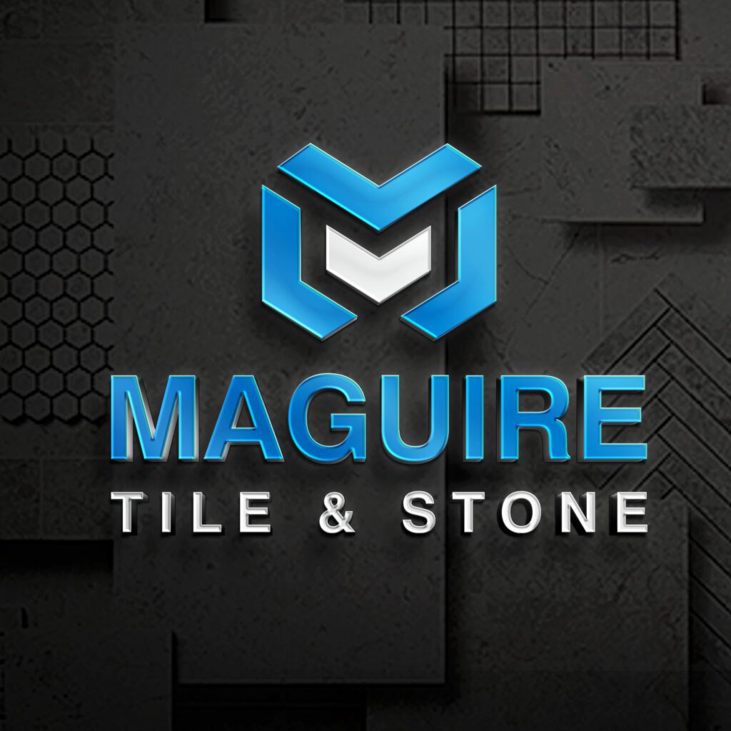 Maguire Tile & Stone, design work by Luxbranding
