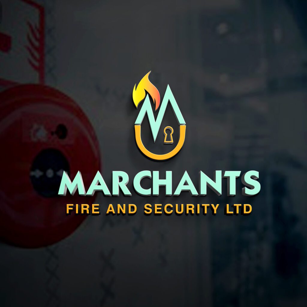 Marchants Fire and Security — design work by Luxbranding