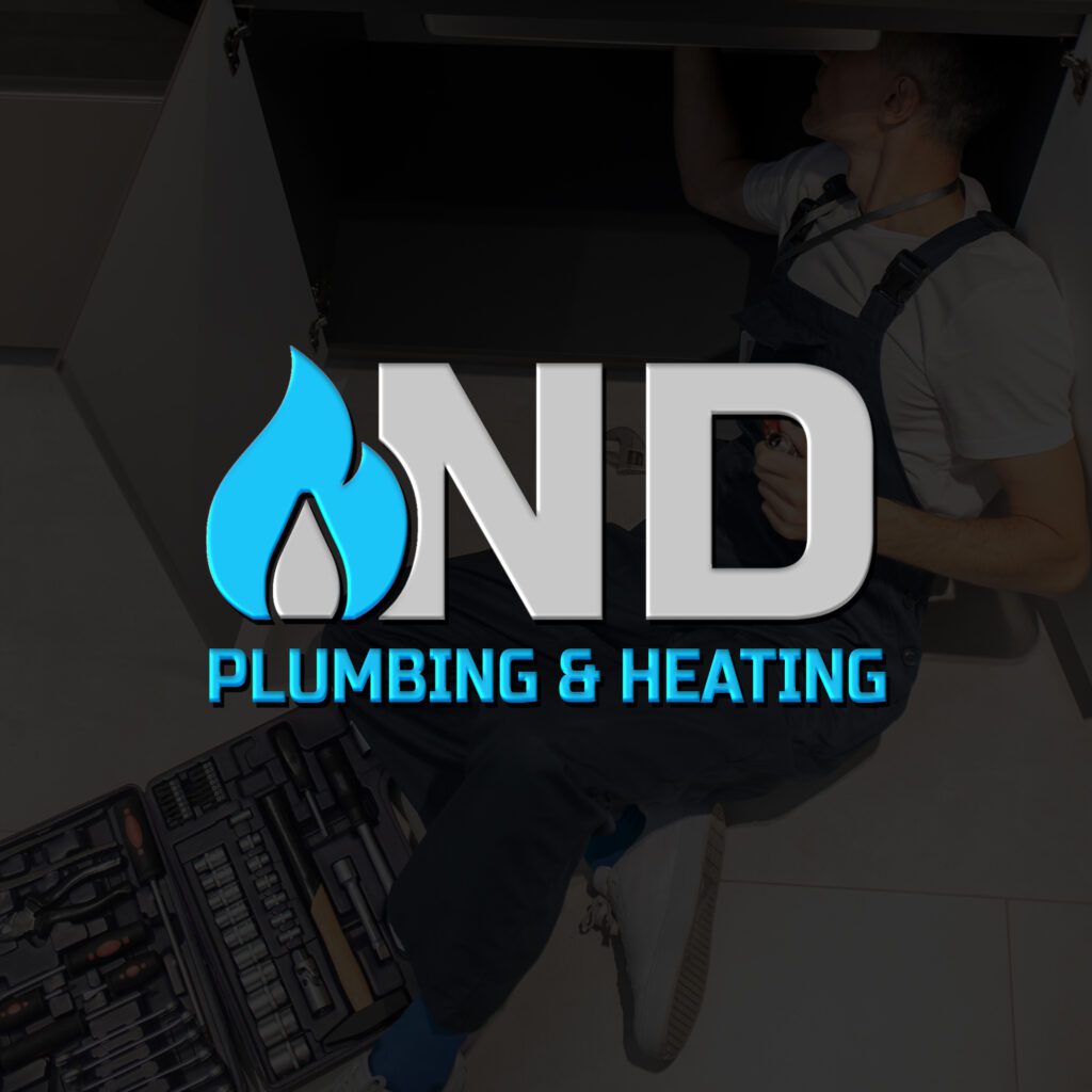 ND Plumbing & Heating, design work by Luxbranding