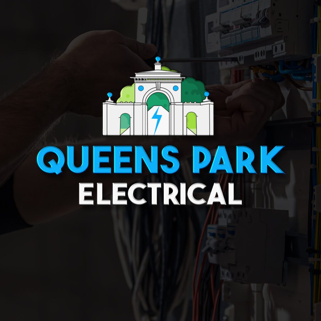 Queens Park Electrical, design work by Luxbranding