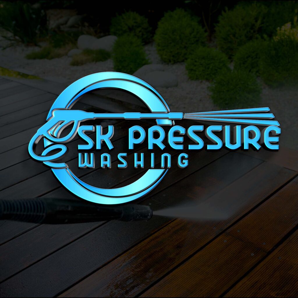SK Pressure Washing, design work by Luxbranding