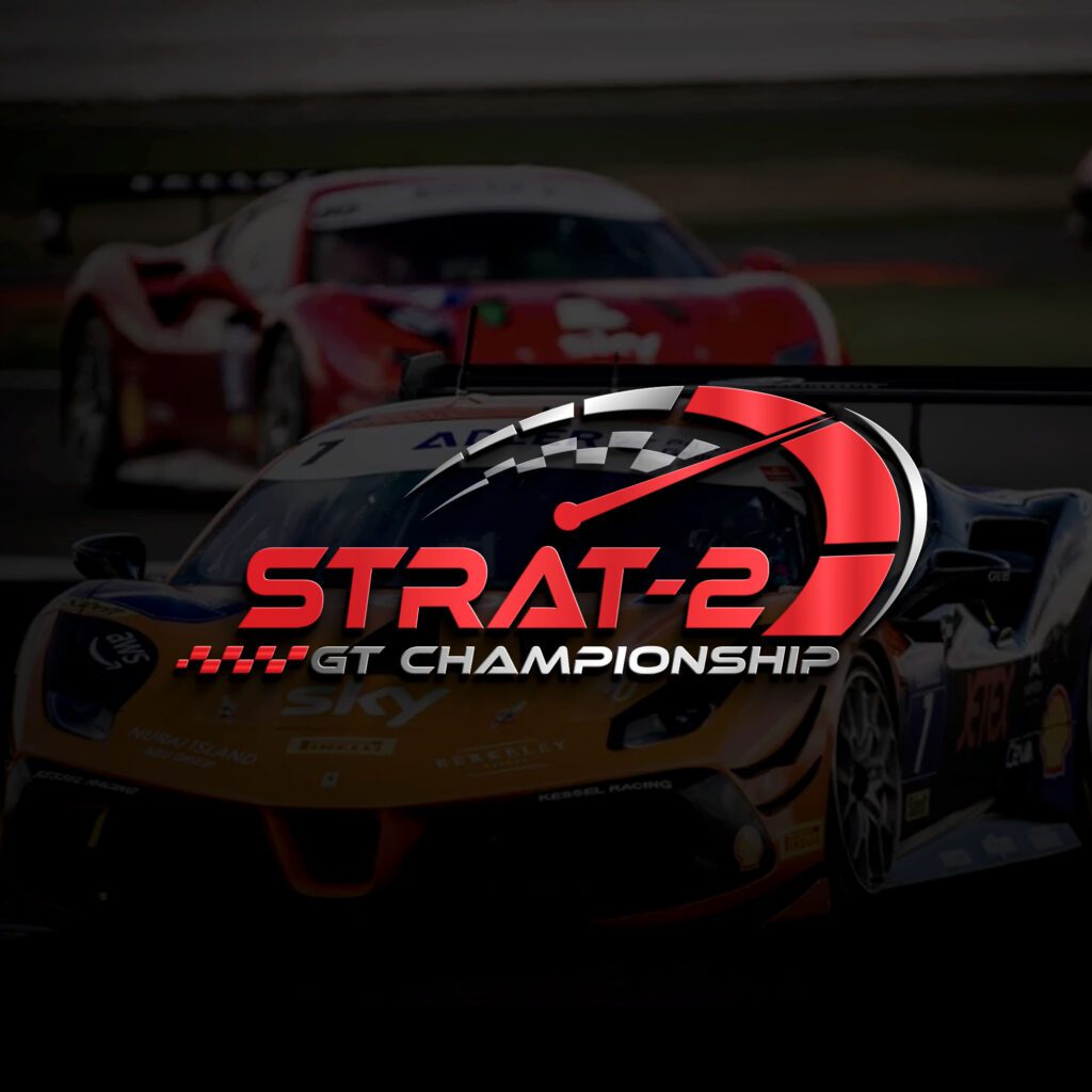 Strat 2 GT Championship, design work by Luxbranding