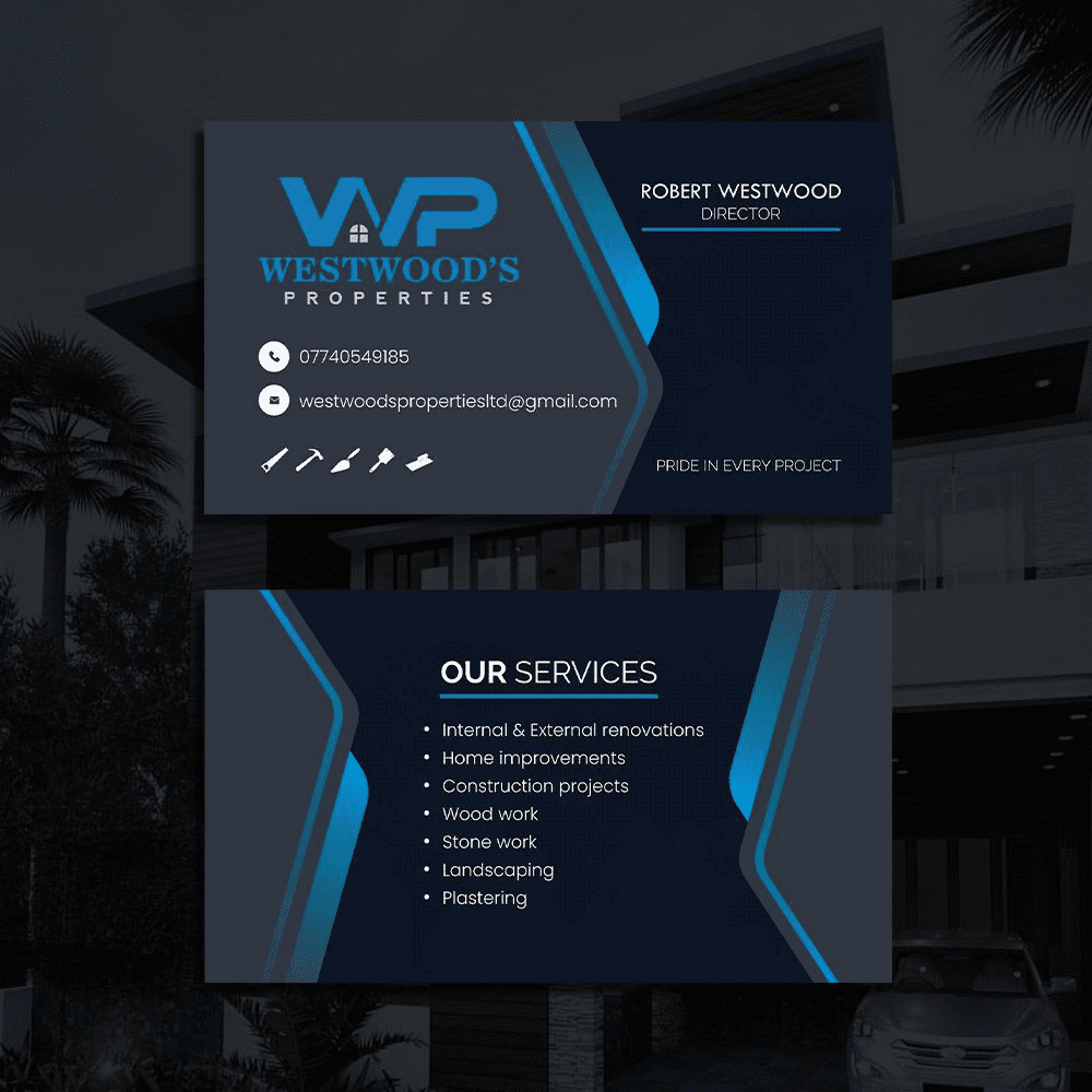 Westwoods Properties, design work by Luxbranding