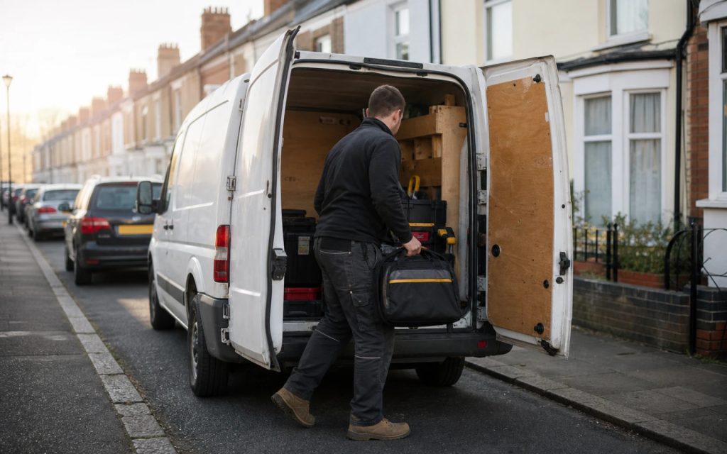 Logo Design for Tradespeople: Vans, Workwear & Trust