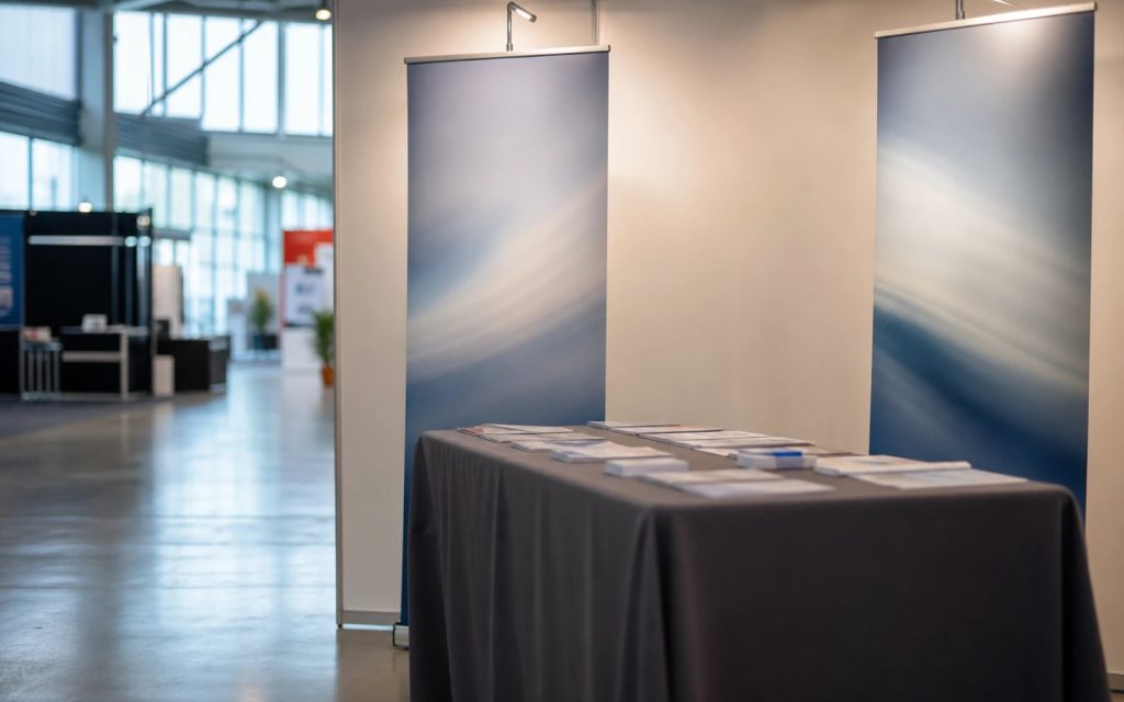Roller Banners & Exhibition Graphics: Design Rules and UK Costs for Events That Convert